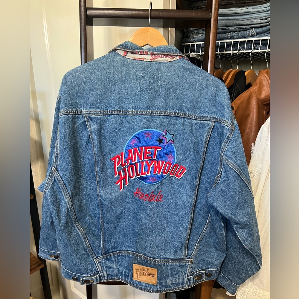 PLANET HOLLYWOOD Vintage Honolulu Jean Jacket